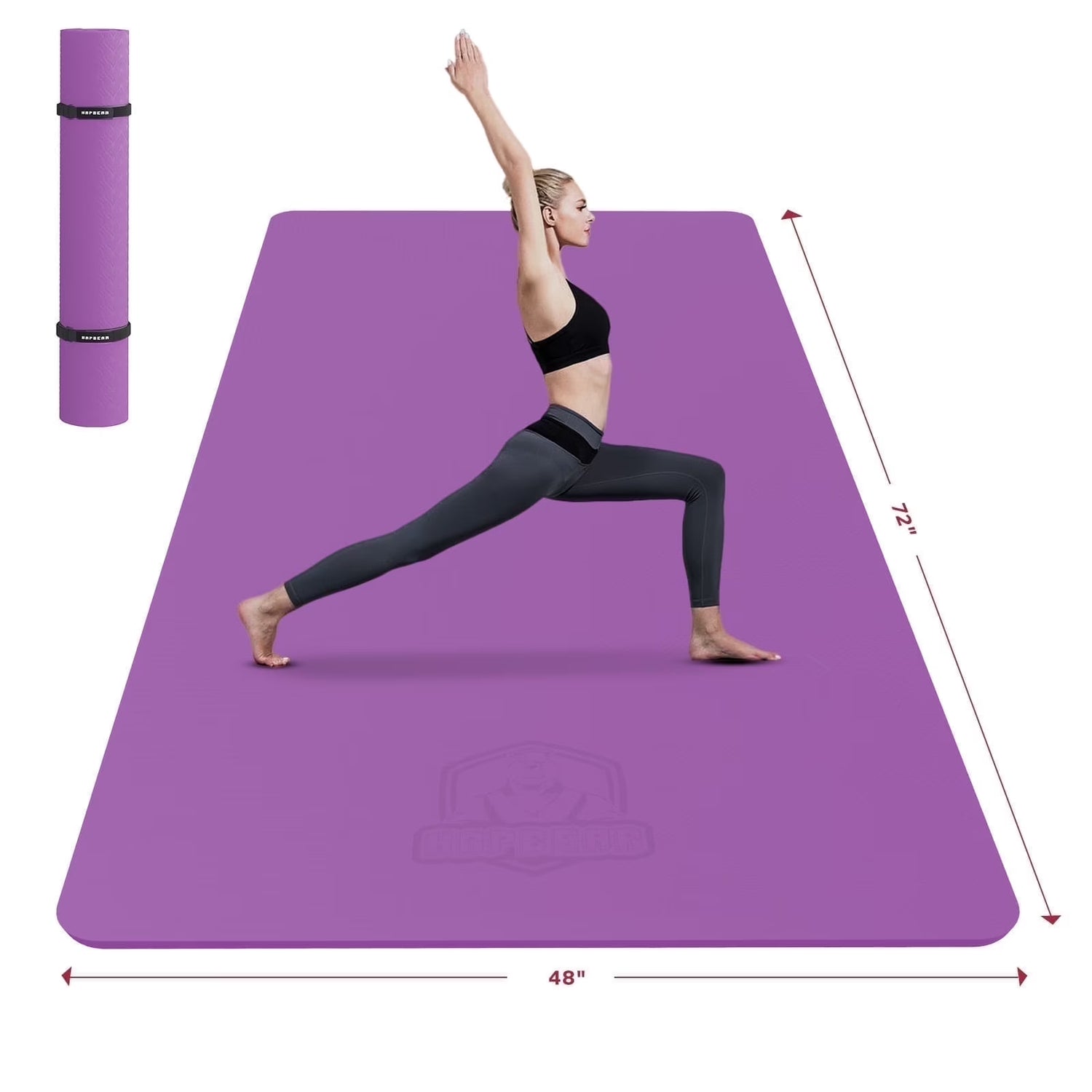 Extra Large Non-Slip Yoga Mat (6&