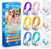 Swimming Nose Clips Ear Plugs for Kids Adults, 9 Pack Waterproof Silicone | 6 Swim Nose Clips, 3 Pairs Waterproof Silicone Earplugs and Storage Boxes for Adults and Kids, for Pools, Surfing and Diving.