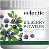 Eclectic Herb - Bilberry Powder Supplement | Vision Health, Cardiovascular Support & Circulation | Superfood Vitamin & Mineral Supplement | Freeze Dried, Vegan, Non-Gmo, Gluten Free (3.2 Oz | 90 G)