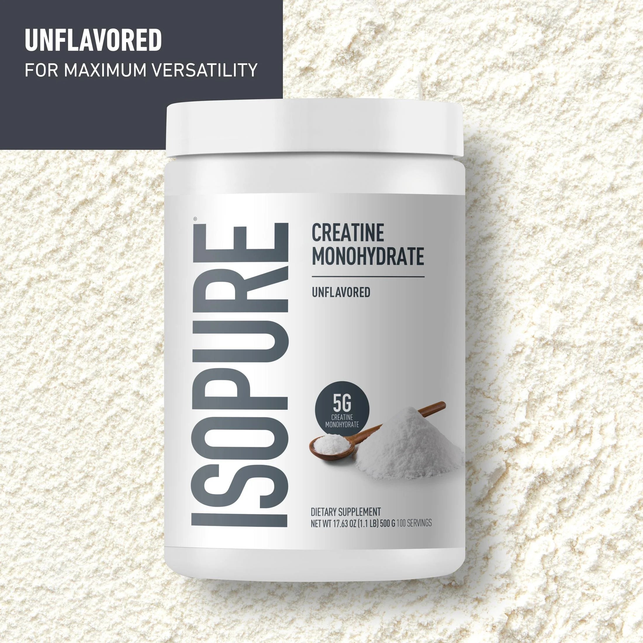 Creatine Monohydrate Unflavored 1.1 Lb