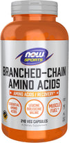 Sports Nutrition, Branched Chain Amino Acids, with Leucine, Isoleucine and Valine, 240 Veg Capsules