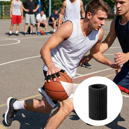 20 Pcs Breathable Finger Brace Elastic Sports Finger Compression Sleeves