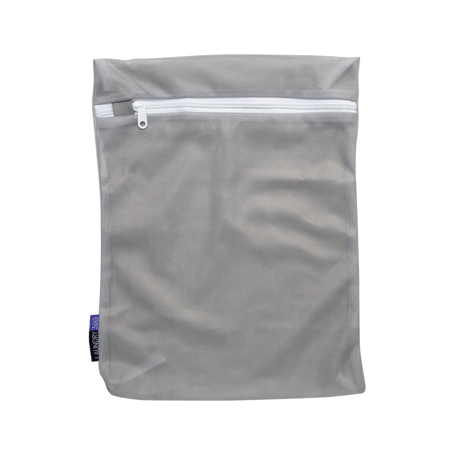 4 Pack Active Wear Wash Bag Set, 16" X 19" and 12" X 15", White, Grey