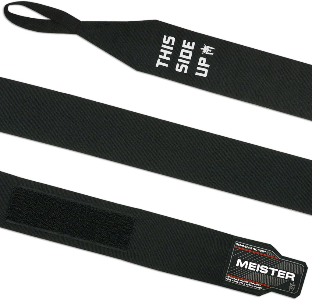 Junior 108" Semi-Elastic Hand Wraps for MMA & Boxing (Pair) | Premium Cotton/Spandex Blend, Sized for Kids, Women and Smaller Hands for Boxing, MMA and Muay Thai