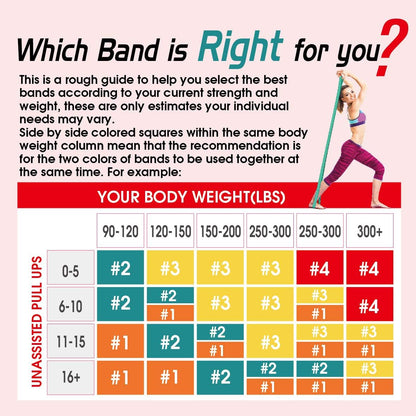 Resistance Bands, Pull up Bands, Exercise Bands for Working Out, Pull up Assistance Bands Set for Men &amp; Women, Body Stretching, Physical Therapy, Muscle Training - Green