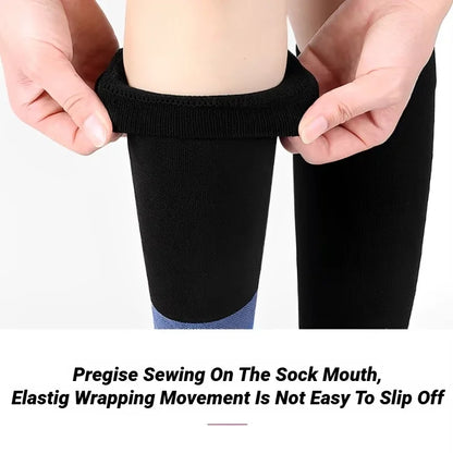1Pair Calf Compression Sleeves Running Leg Sleeve 20-30Mmhg Socks for Shin Splint Men Women Varicose Vein Fatigue Relief