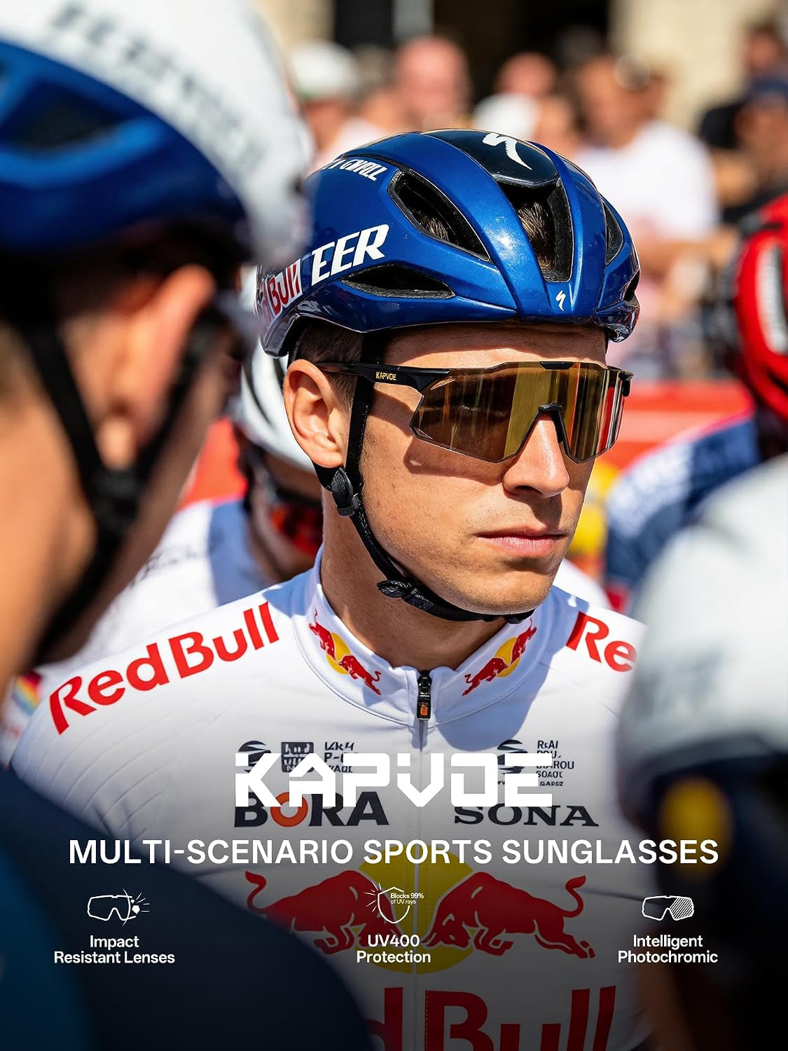 Photochromic Cycling Glasses Clear Mountain Bike Sports Sunglasses Men Women Transition MTB Triathlon K347