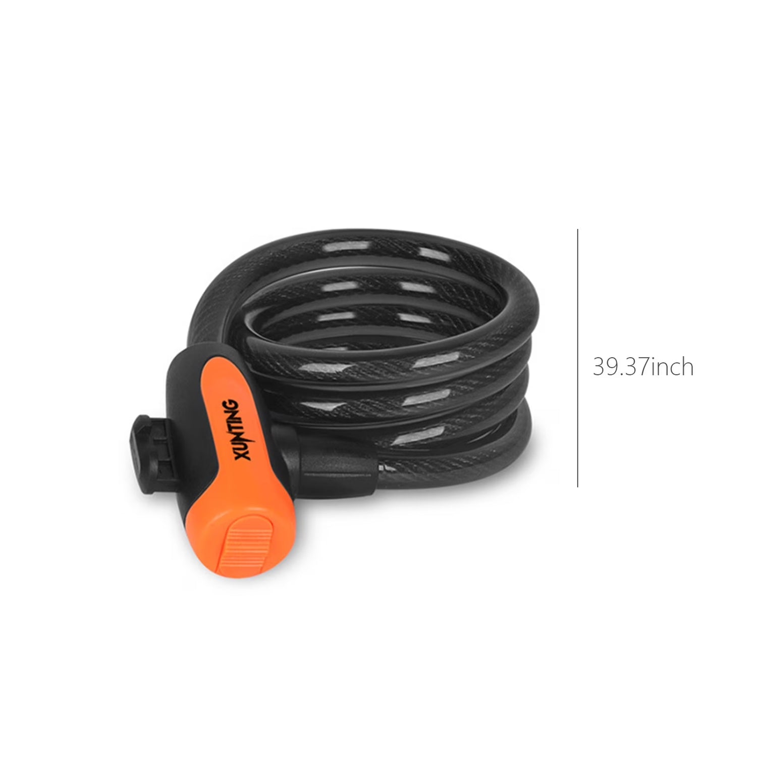 Bike Chain Lock,Heavy Duty Anti-Theft Bicycle Chain Lock,3.28 Ft Security Bike Locks with 2 Keys,Waterproof Lock Chain for Bike,Bicycle,Scooter,Motorcycle,Door,Gate,Fence
