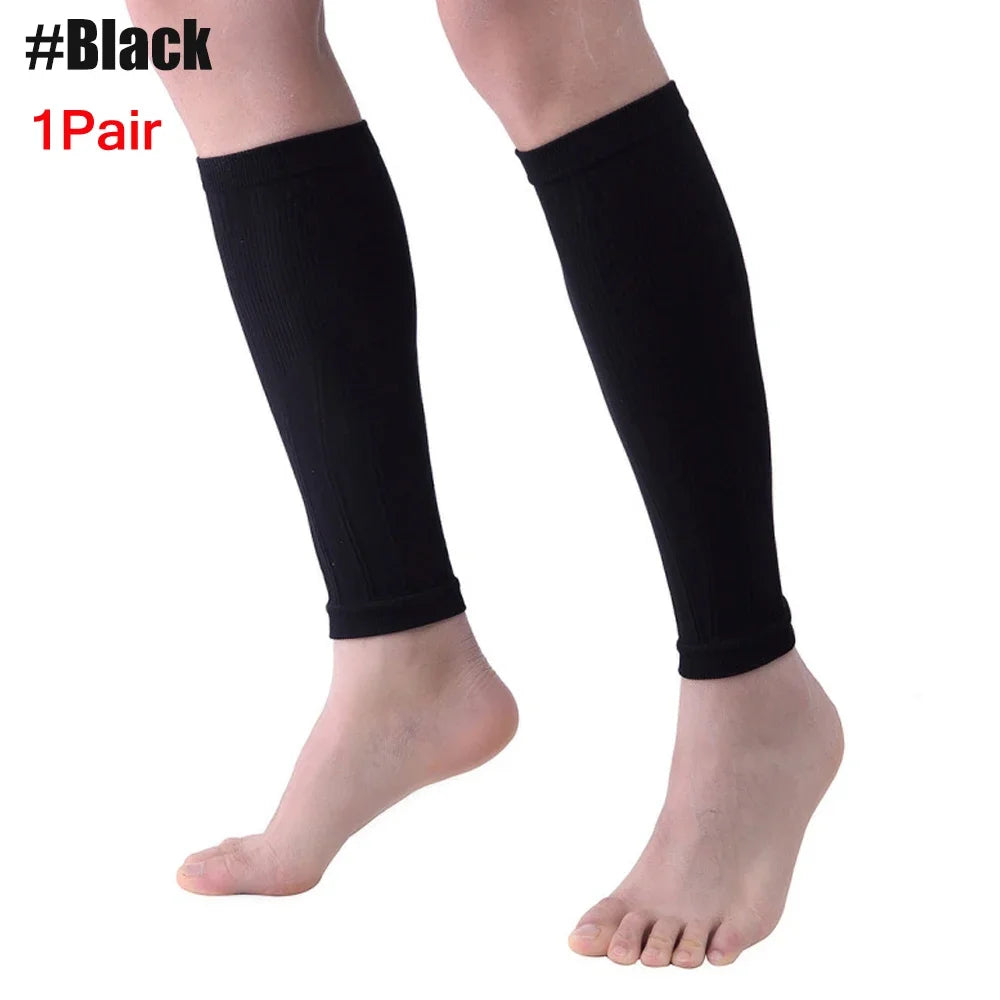 1Pair Calf Compression Sleeves for Men &amp; Women - Calf Support Leg Compression Socks for Shin Splint &amp; Calf Pain Relief