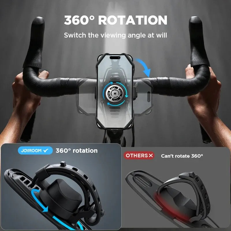 Joyroom Bike Phone Holder Bicycle Motorcycle Phone Mount Holder 7.2&