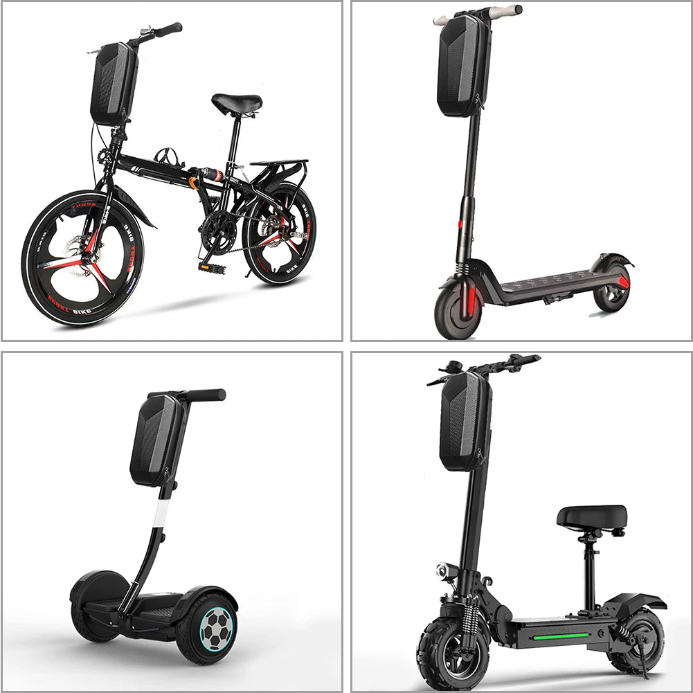 2L /5L Electric Scooter Front Bag Waterproof Folding EVA Hard Shell Bags Bicycle Handlebar Hanging Bag Storage Accessories