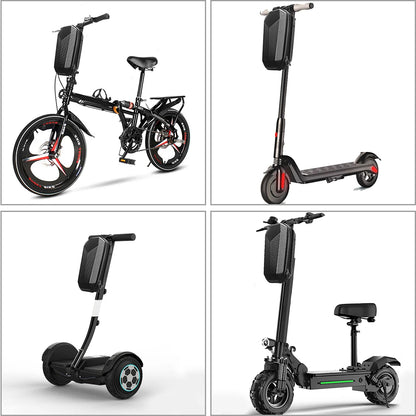 2L /5L Electric Scooter Front Bag Waterproof Folding EVA Hard Shell Bags Bicycle Handlebar Hanging Bag Storage Accessories