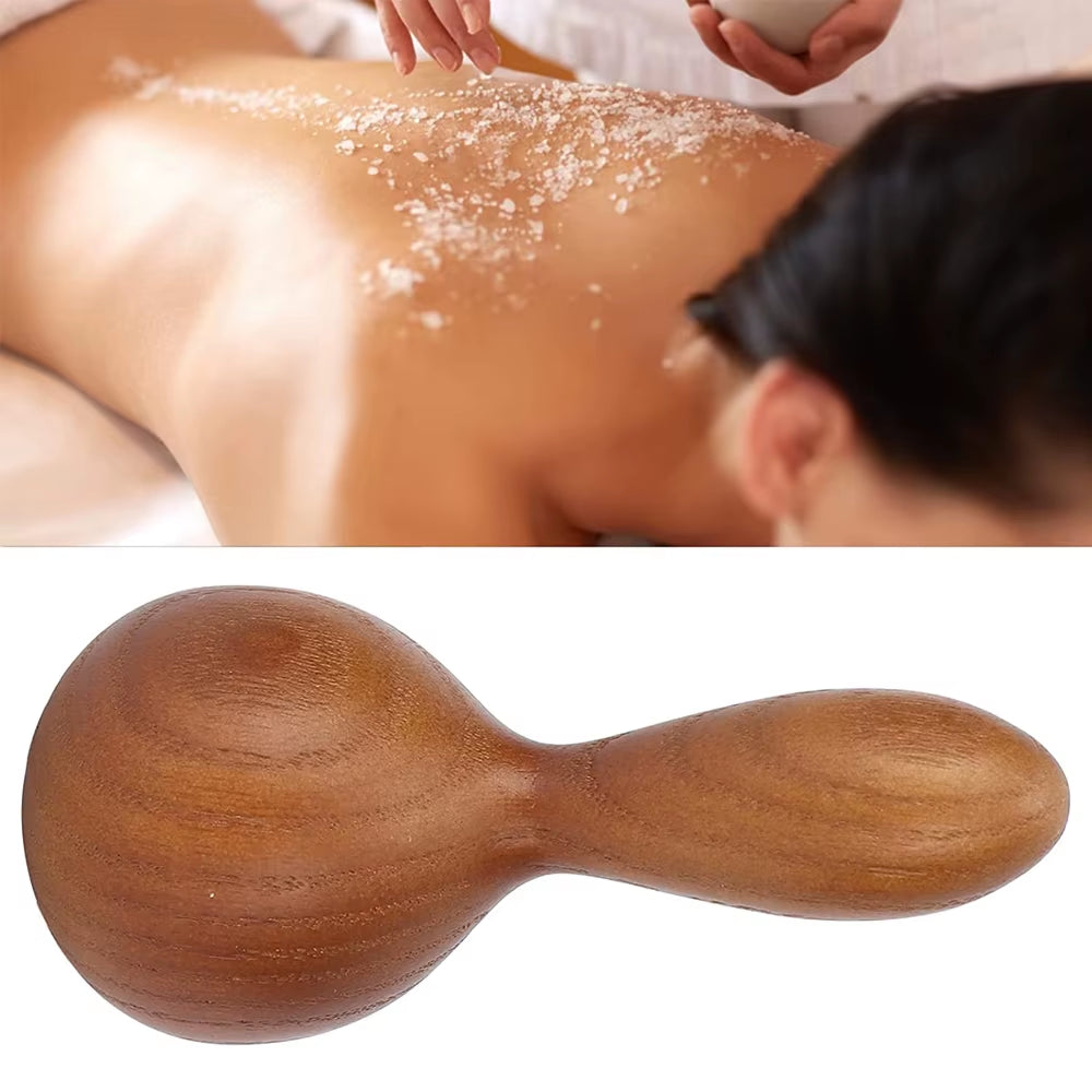 Portable Massage Hammer,Spa Massage Tool for Back Acupoint Massage &amp;Acupoint Relaxation,Wood Beauty Massage Hammer for Skin Care