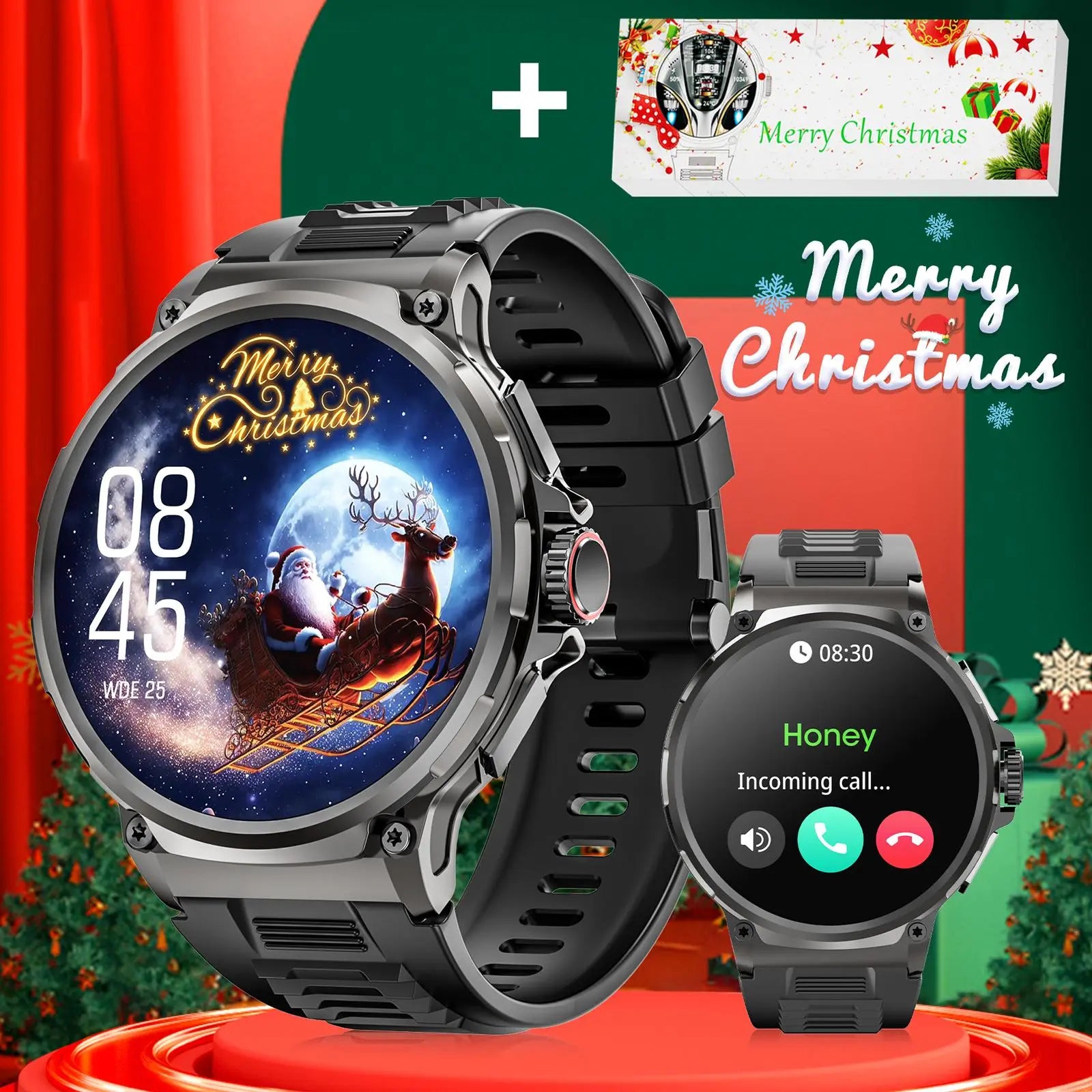 Multifunctional Smart Watch, Smartwatch with Calls, Fashion Digital Watch with Answer/Make Calls &amp; 100+ Sport Modes, Waterproof Sports Watch for Women &amp; Men