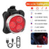 Bicycle Headlight Tail Light Outdoor Night Lights Warning Lights Usb Rechargeable Led Waterproof Bike Light