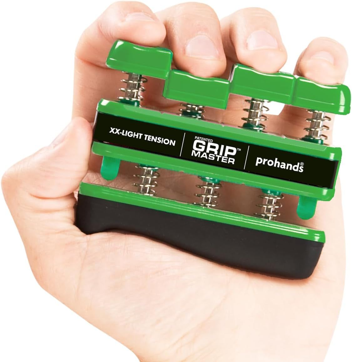 Gripmaster Hand Exerciser, Finger Exerciser (Hand Grip Strengthener), Spring-Loaded, Finger-Piston System, Isolate & Exercise Each Finger