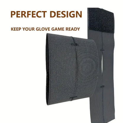 Baseball Glove Wrap Band,Portable Softball Glove Pocket Saver,Multi Functional Baseball Softball Goalkeeper Gloves Accessories