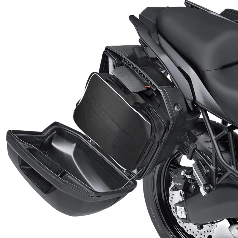 For Kawasaki Versys 1000 650 2015-2021 for KQR 28L Hard Saddlebag Liner Set Saddle Bags Travel Waterproof Trunk Bag Luggage Bags