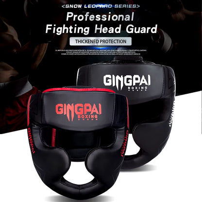Kick Boxing Helmet Karate Muay Thai Guantes De Boxeo Free Fight Headgear MMA Head Guard Sanda Training Adults Kids Equipment