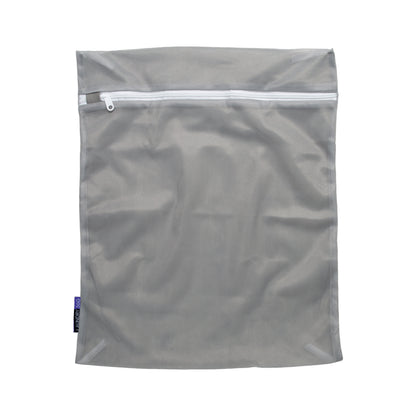 4 Pack Active Wear Wash Bag Set, 16" X 19" and 12" X 15", White, Grey