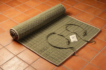 Wild Hemp Yoga Mat. 100% Handmade, Eco Friendly, Natural and Biodegradable. Naturally Rubber &amp; Latex Free