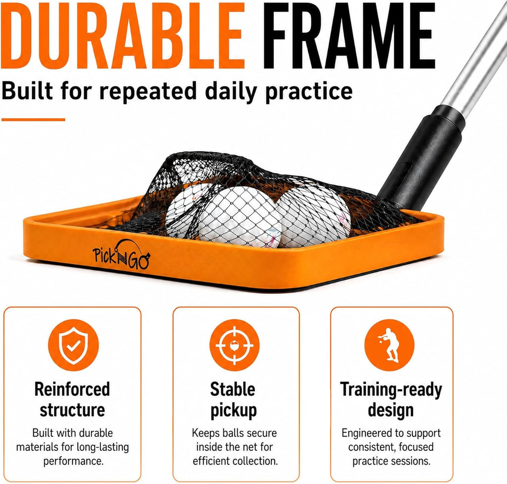 Table Tennis Ball Picker - Rapid and Efficient Ping Pong Retrieval Tool - Safe and Easy to Use Table Tennis Accessory for Players and Coaches