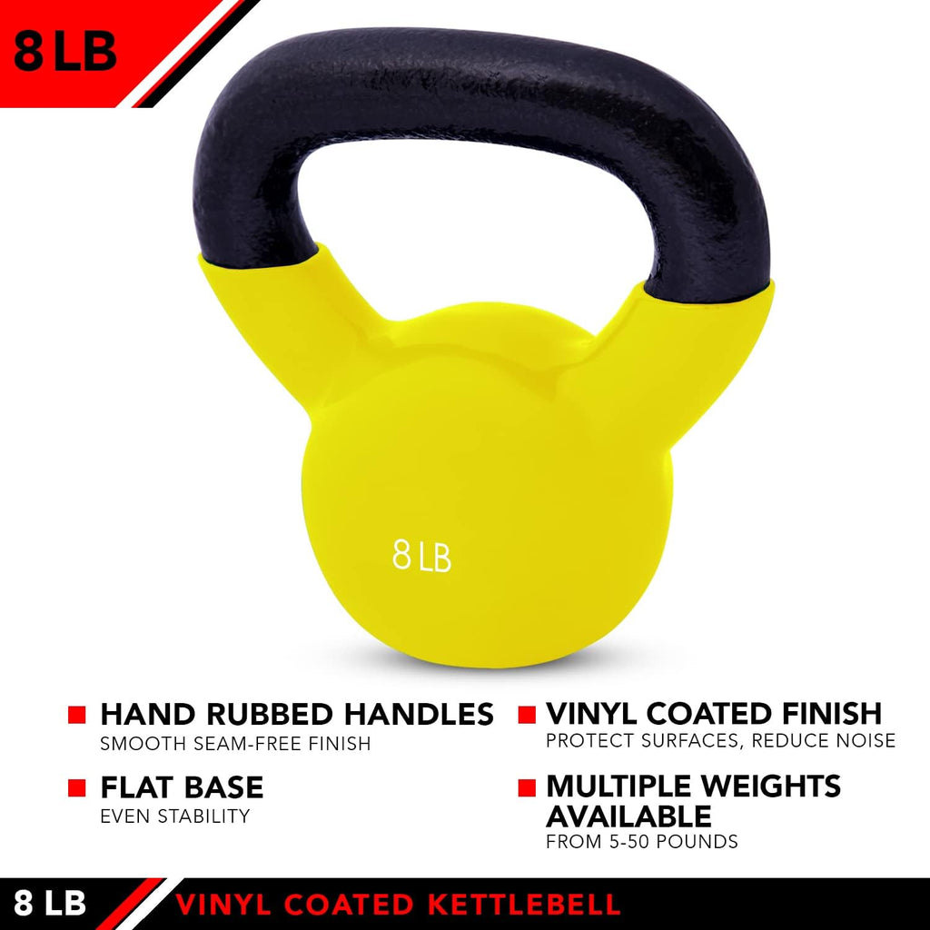 Kettlebell Weights Vinyl Coated Iron