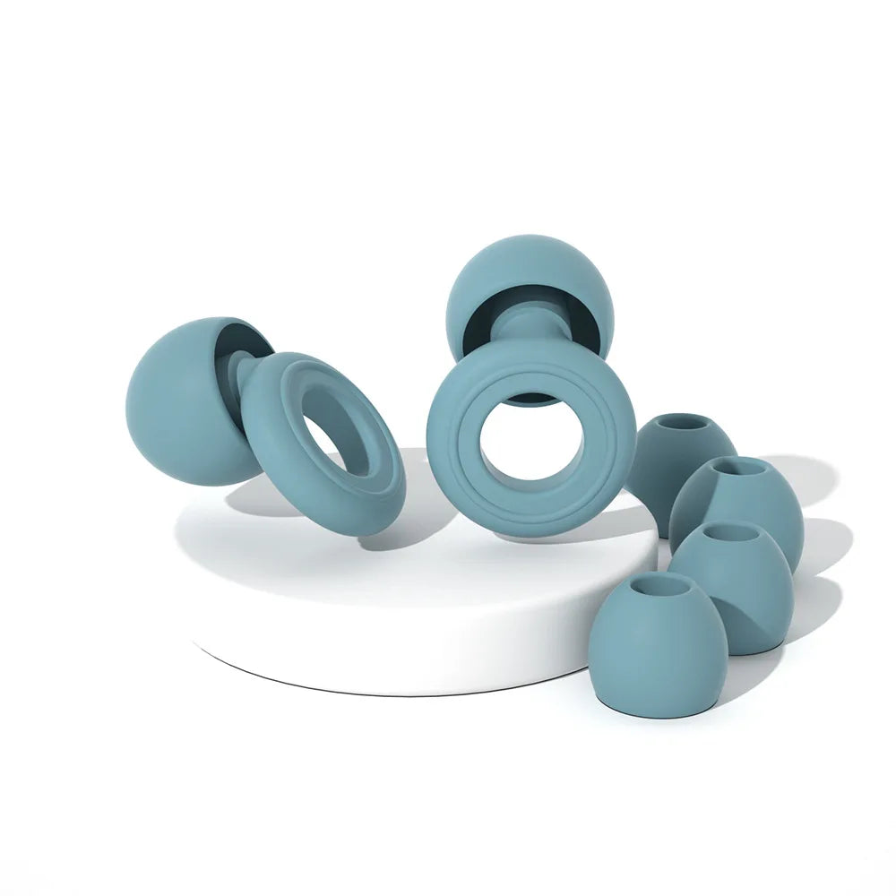 Loop Ear Plugs Sleeping Noise Canceling Ear Plugs Waterproof Swimming Silicone Ear Breed Stuffer Children&