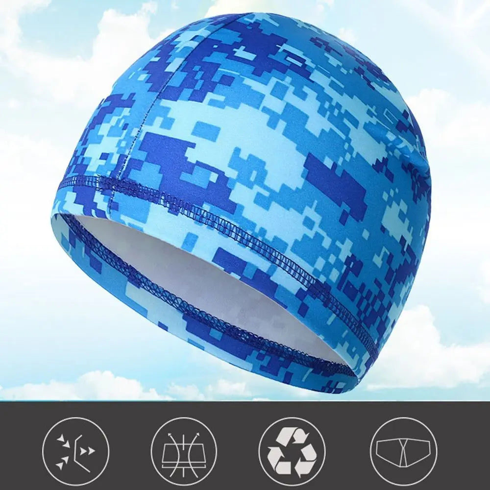 26*15.5Cm No Discoloration Sports Accessories Breathable Caps Sweat Wicking Cycling Running Hat Outdoor Cooling Cap