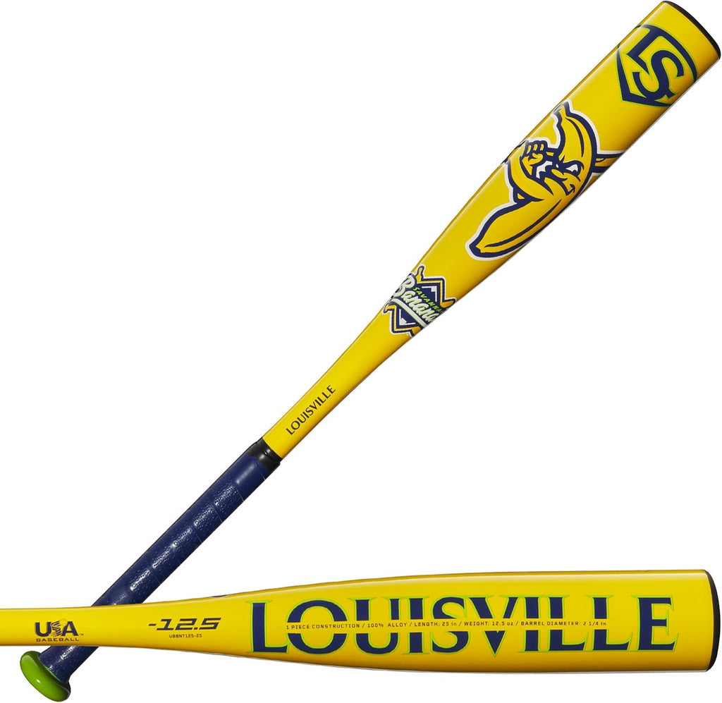 Louisville Slugger 2025 Savannah Bananas (-12.5) Tee Ball Bats