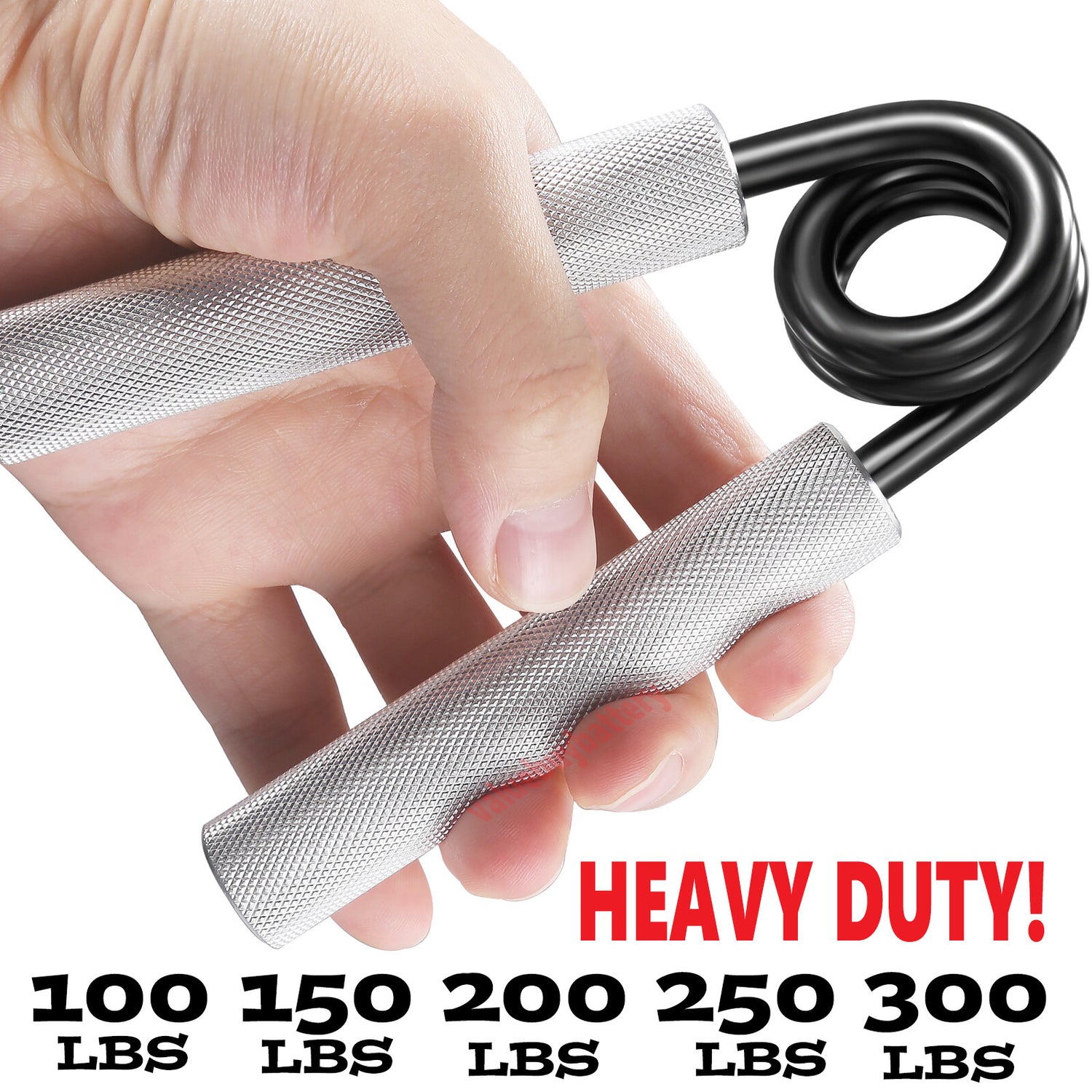 Metal Heavy Strength Exercise Gripper Hand Grippers Grip Forearm Wrist Grips Lbs