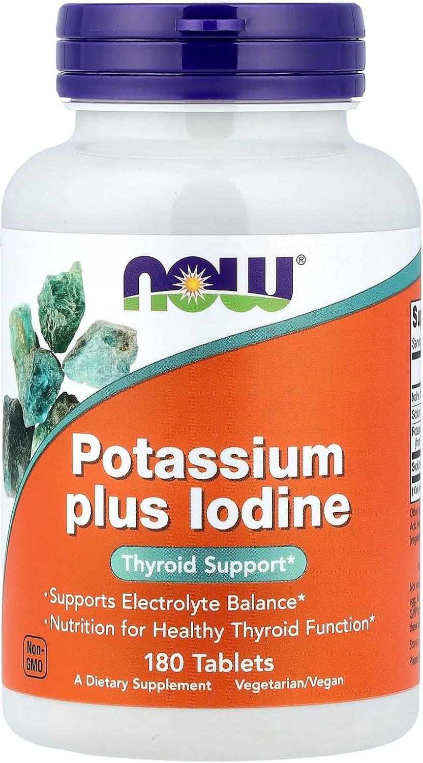 Potassium plus Iodine 180 Tablets