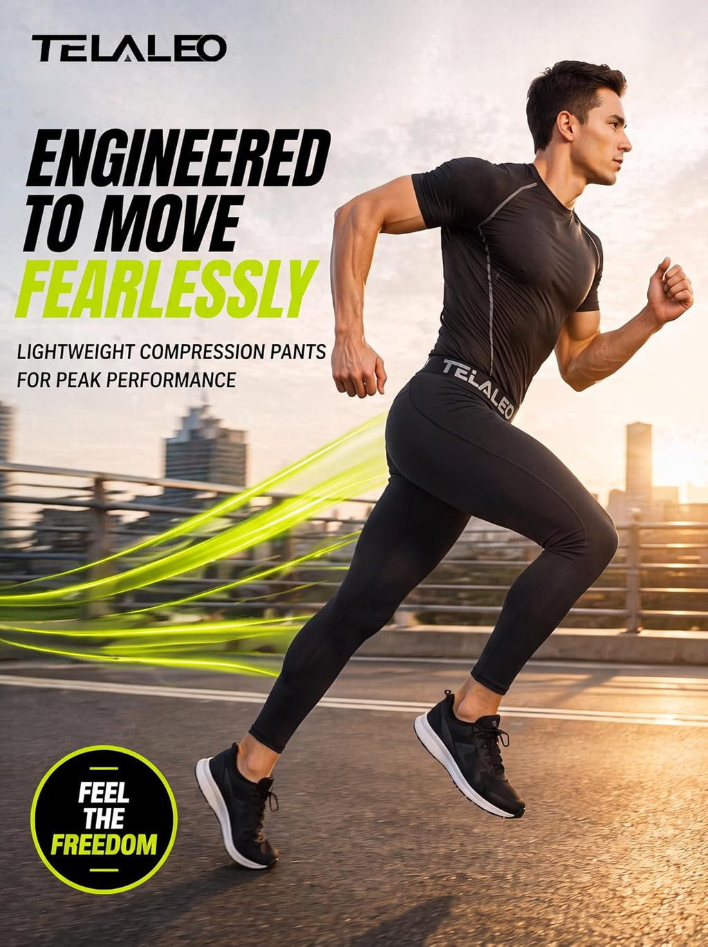 5 Pack Men'S Compression Pants Performance Leggings Tights Baselayer | Moisture Wicking, Lightweight, Tagless, Quick Dry, 4 Way Stretch, Elastic Fabric, Workout, Fitness, Gym, Running, Basketball