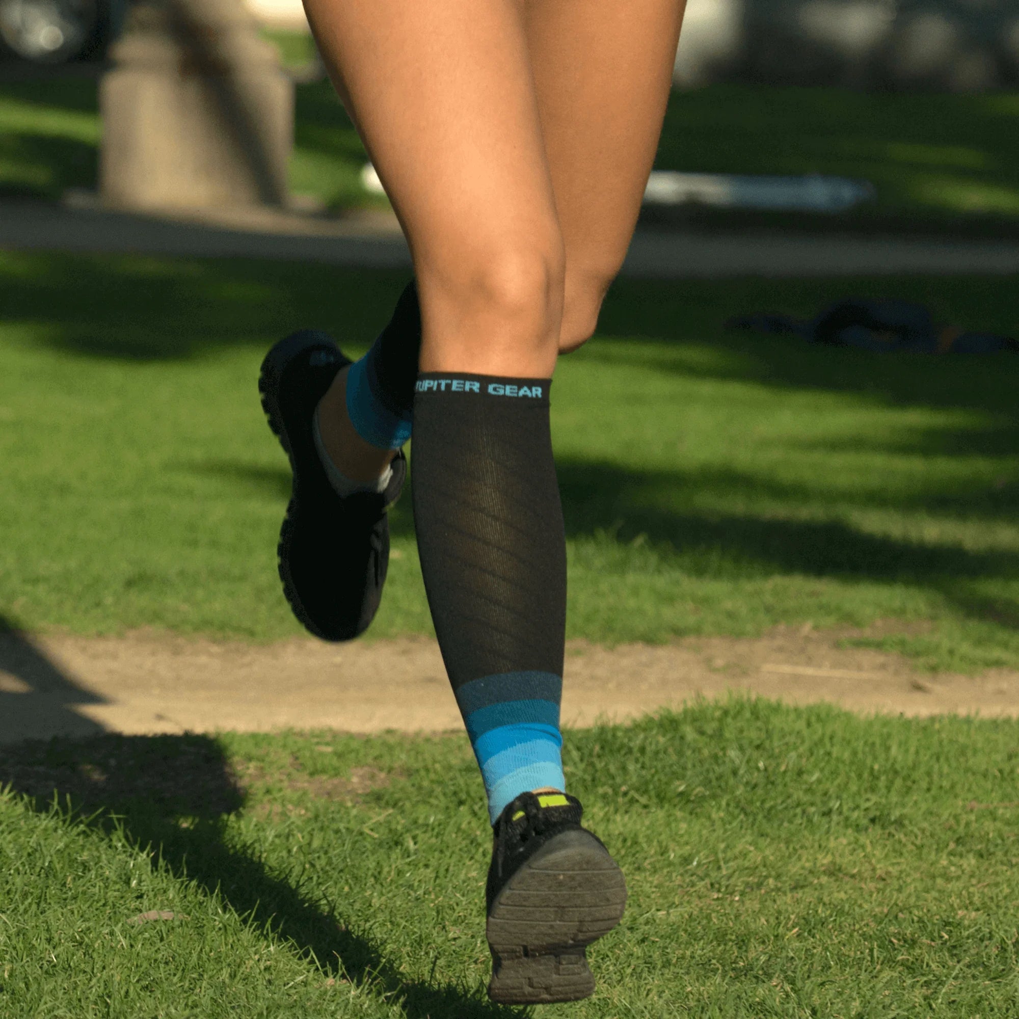Jupitergear Endurance Compression Calf &amp; Leg Sleeve for Running and Hiking