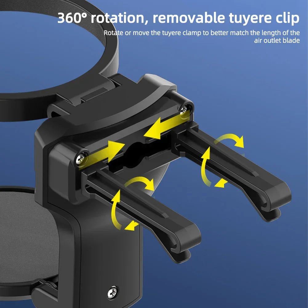Foldable Car Air Vent Drink Cup Bottle Holder Water Bottle Holders Stands Cup Rack for Auto Car Truck Water Bottle Ashtray