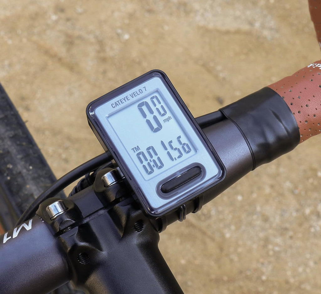 Wired Bike Computer | Entry-Level Speedometer and Odometer, Perfect for Beginner Cyclists, Auto Start/Stop, Easy Setup for Road, MTB, Gravel Bikes