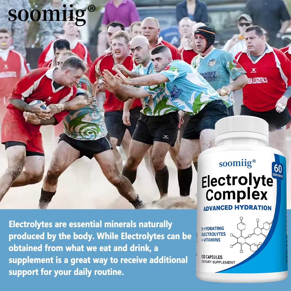 Premium Electrolyte Capsules - Maintaining Electrolyte Levels, Sports Recovery,Energy Health,Dietary Supplement