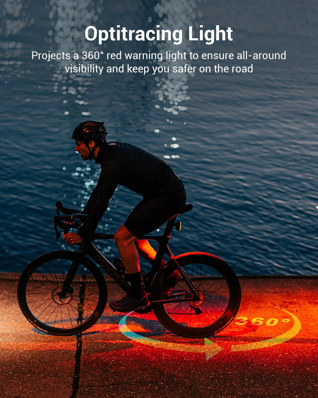 SEEMEE 300/400 Bike Taillight,300/400 Lumen Bike Tail Light,360° Visible Smart Brake Sensor IPX6 Waterproof Rear Bike Light for Night Riding