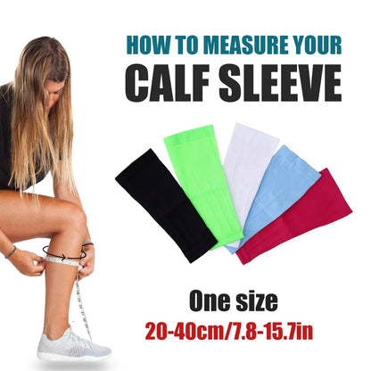 1Pair Calf Compression Sleeves for Men &amp; Women - Calf Support Leg Compression Socks for Shin Splint &amp; Calf Pain Relief