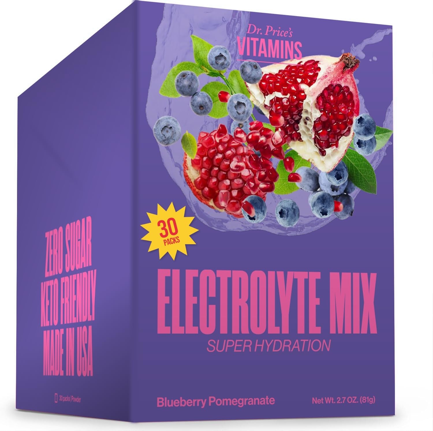 Electrolyte Mix Super Hydration Formula + Trace Minerals | New!