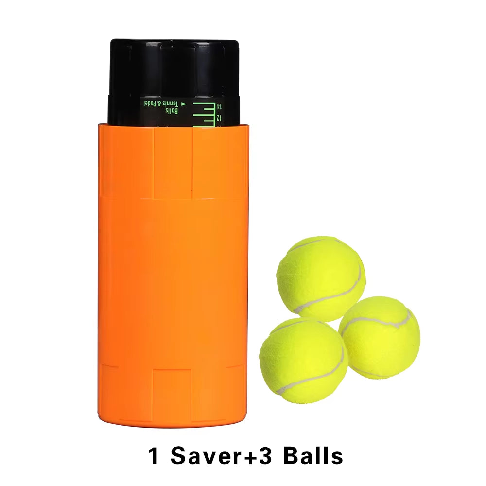Tennis Ball Saver - Pressurized Tennis Ball Storage That Keeps Balls Bouncing like New