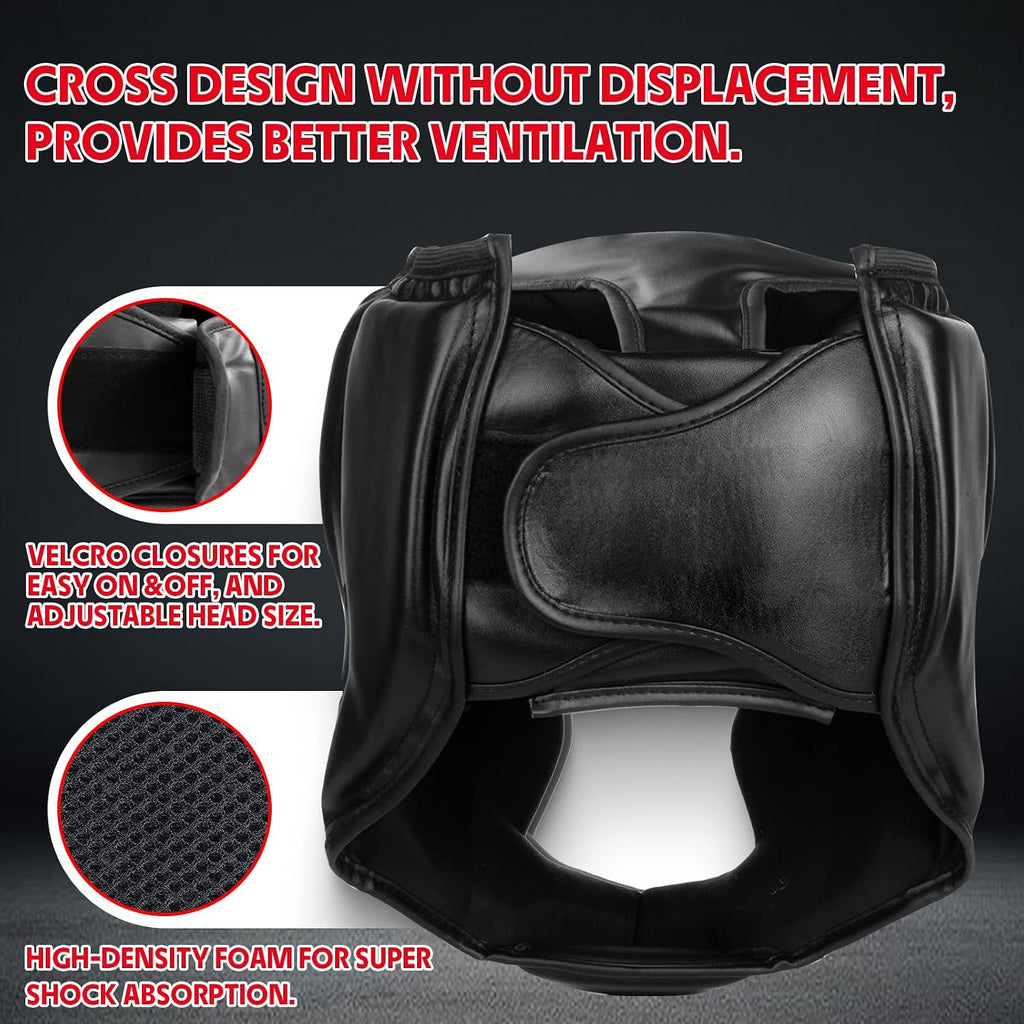 2 Pack & 1 Pack Boxing Headgear - Sparring Safety Head Guard for MMA, Kickboxing, Muay Thai, Boxing - Men, Women, Kids