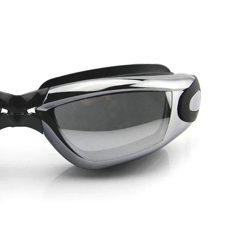 Swimming Goggles for Men &amp; Women – Anti-Fog UV Protection, Waterproof, Adjustable Silicone Swim Goggles for Adults &amp; Kids