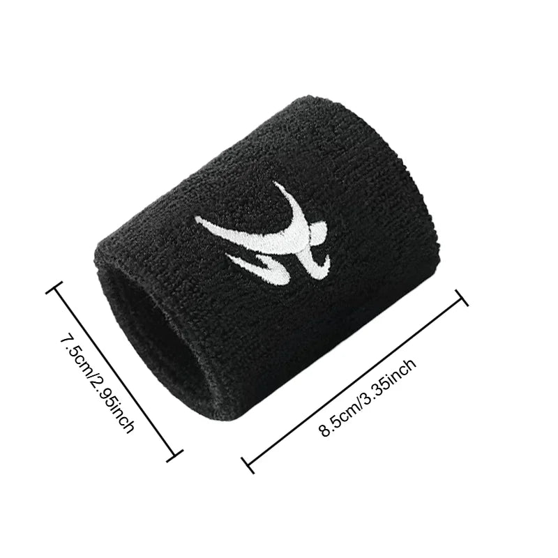 Fashion Sports Wristbands for Men and Women Running Basketball Fitness Tennis Badminton Towels Breathable Sweat Absorbing
