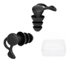 3 Layer anti Noise Silicone Reusable Earplugs Waterproof Swimming Ear Plugs for Sleeping Diving Surf Soft Comfort Ear Protector