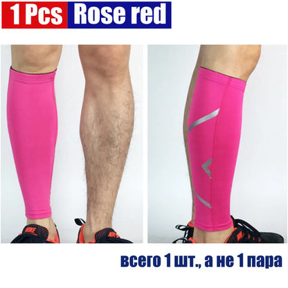 1Pcs Calf Compression Sleeves, Leg Compression Sock for Runner, Shin Splint, Varicose Vein &amp; Calf Pain Relief, Calf Guard Sports