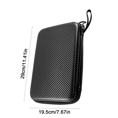 EVA Table Tennis Racket Case Hard Shell Ping Pong Racket Bag Portable Table Tennis Paddle Storage Box Racket Pocket Package